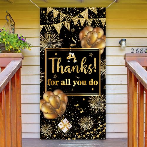 Funda de puerta 'Thanks for All You Do' 70.8"X35.4" miniatura 1