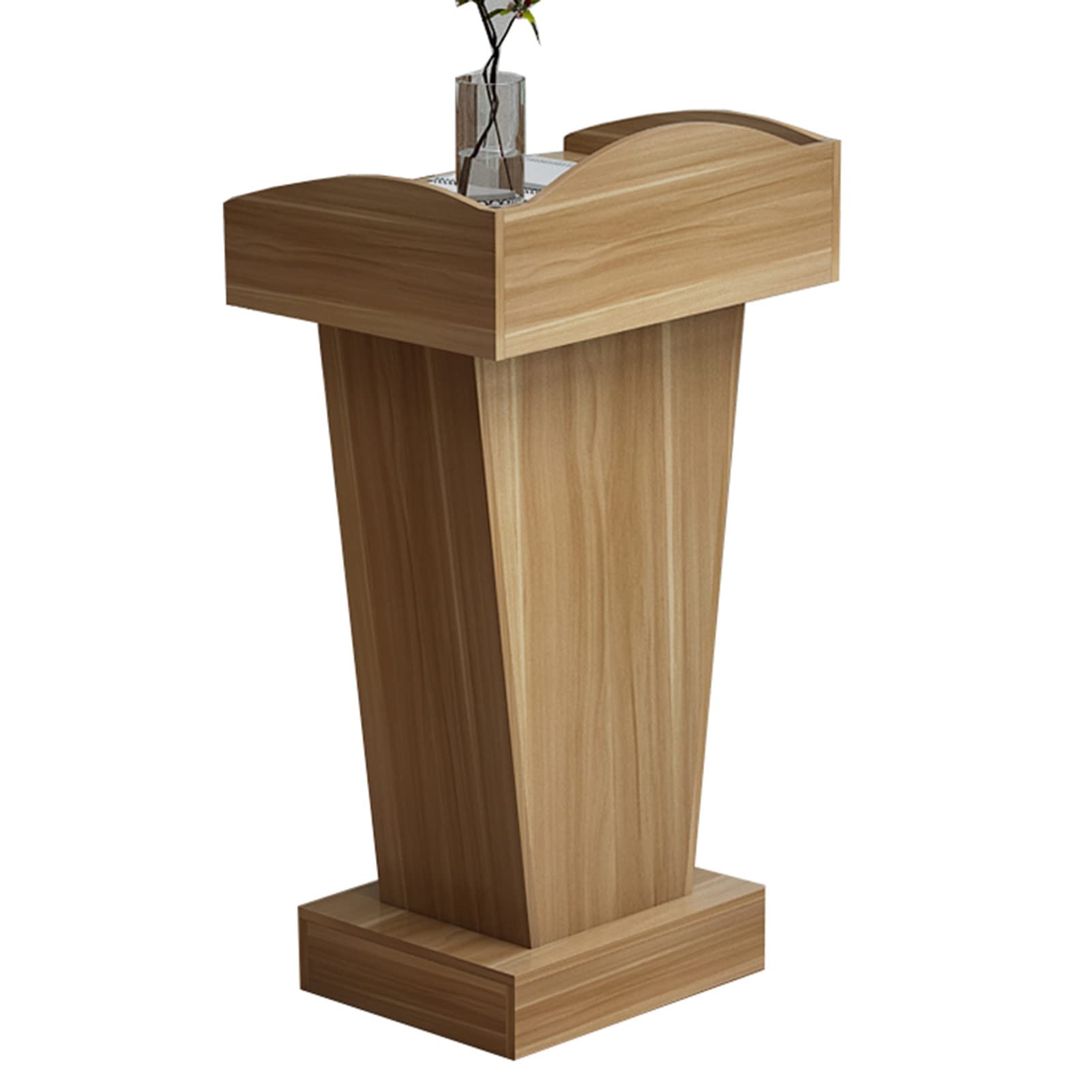 Podio Soporte de podio para atril, soporte de podio de púlpito de pie de madera, soportes de atril de iglesia para maestros de aula de alta resistencia, para eventos al aire libre, celebraciones,