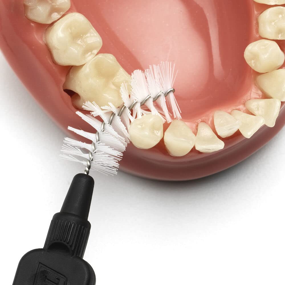 TEPE 1.5 MM - SİYAH Diş Arayüz Fırçası (1x 8 Adet) (2 paketi)