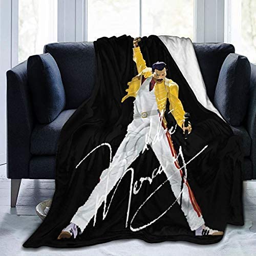 LOUJIN Freddie Mercury ultramiękki mikropolar 200 cm x 150 cm