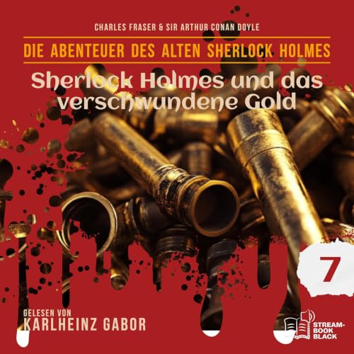 『Sherlock Holmes und das verschwundene Gold』のカバーアート