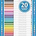 Crayola Super Tips Markers, Coloring Book Markers, 20 count