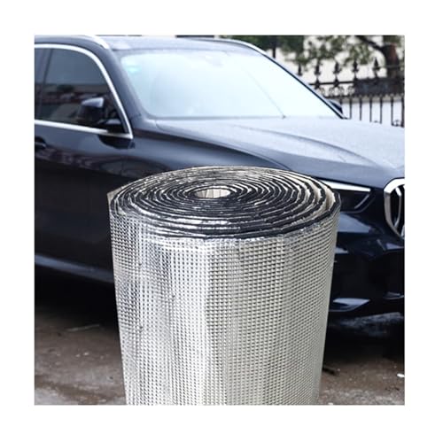 Finition aluminium de qualité pour tapis d'isolation thermique de voiture 20mm