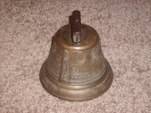 1878 Chiantel Fondondeur Siagnelegier Brass Cow Bell