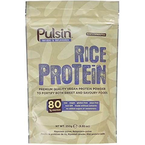 Pulsin Raw Sprouted Rice Protein Powder, 250g Cover