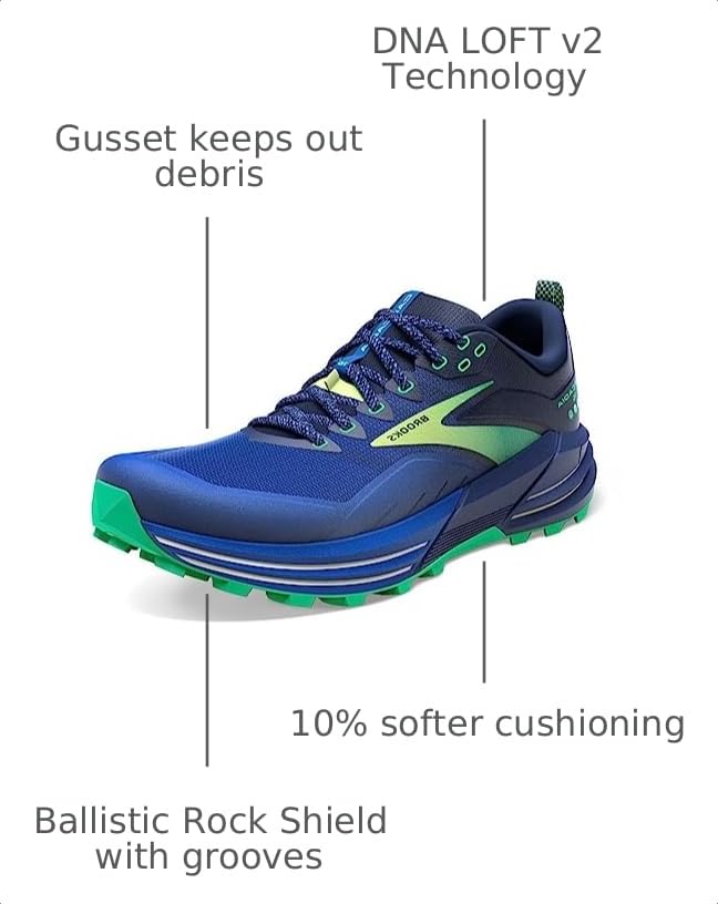 Image of Brooks Men's Cascadia 16 Trail Running Shoe