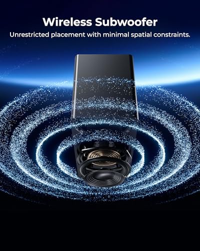 Image of ULTIMEA Poseidon M40 Soundbar with Wireless Subwoofer, Sound Bar for TV
