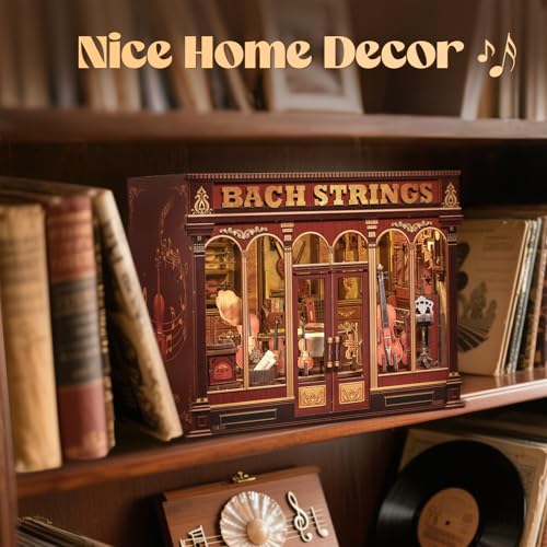 Cutefun Book Nook Kit - Bach Strings Musical Instrument Store by Cutefun - Used condition - Image 7