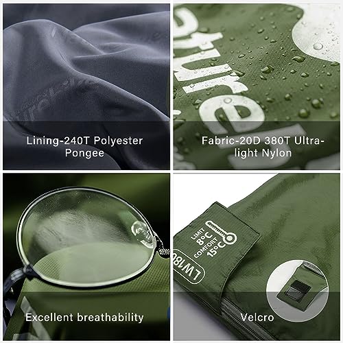 Sac de couchage imperméable et léger Naturehike avec compression - 2