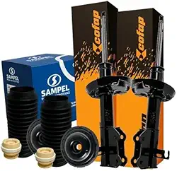 Par Amortecedor Dianteiro + Coxim SK360S Compatível com Cruze Hatch/Sedan 2012 a 2016