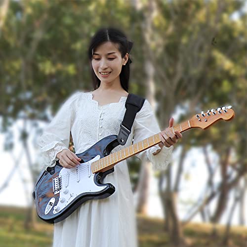 rayzm sangle de guitare, sangle ajustable en coton pour guitare acoustique / électrique / basse, avec relâchement de la… - Les Beatles, Paul McCartney, John Lennon, RIngo Starr, George Harrison rayzm sangle de guitare, sangle ajustable en coton pour guitare acoustique / électrique / basse, avec relâchement de la… – Image 3