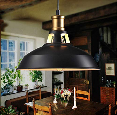 Preisvergleich Produktbild Café Kronleuchter,Amerikanischen Industrielle wind Pfanne deckel kronleuchter,Restaurant-beleuchtung Für Kunst Shop Bekleidungsgeschäft-C 27cm(11inch)