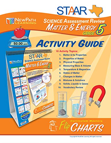 Image of NewPath Learning STAAR Grade 5 Matter & Energy Curriculum Mastery Flip Charts