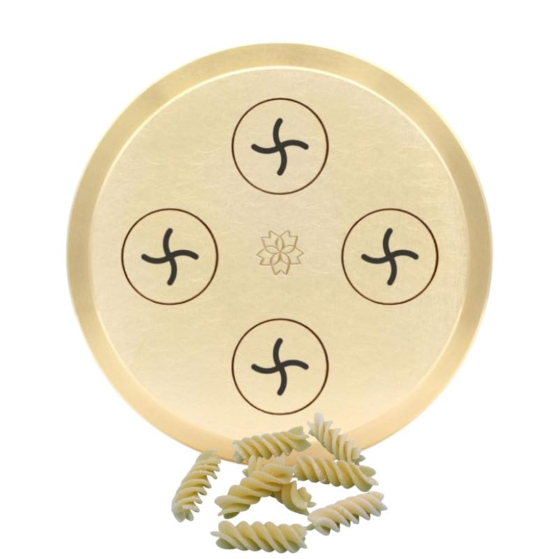 Matriz de latón – Fusilli 4P para TR70 Sela La Pastaia Korngold Avancini Omegaone