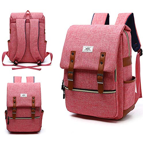 Mochila ergonómica RBNT gris con puerto USB de carga para portátil de 15 pulgadas 7