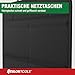 ATHLON TOOLS Rückenlehnen-Schutzmatte beschichtet, Rückenlehnenschutz Auto Kick-Matte, verstärkt - mit Netztaschen - schmutzabweisend, pflegeleicht und wasserabweisend