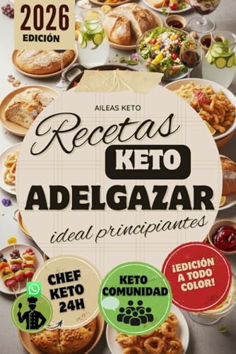 Imagen de Recetas keto para adelgazar: Libro de recetas fáciles y rápidas para bajar de peso con la dieta cetogénica