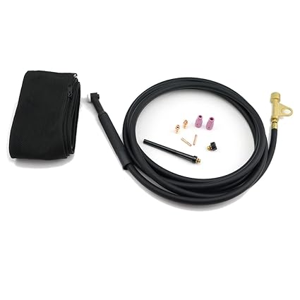 Wp-9Fv-12R Complete Ready-to-Go Package Flex-Head Gas-Valve 12' 125Amp Air-Cooled Tig Welding Torch