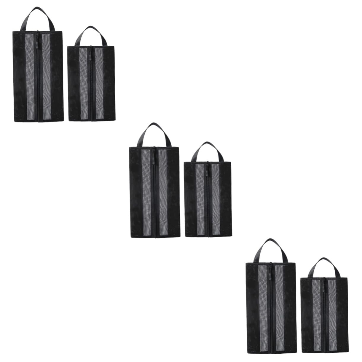 PACKOVE 6stücke Reise Schuhbeutel Atmungsaktive Mesh Tasche Für Schuhe Praktische Aufbewahrung Für Zuhause Büro Reisen Strand Und Camping Vielseitige Und Langlebige Schuhorganisation