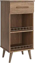 Balcão Fruteira Suporte para Galão Agua Bebedouro Armário Fenix Pé Palito (Canela)