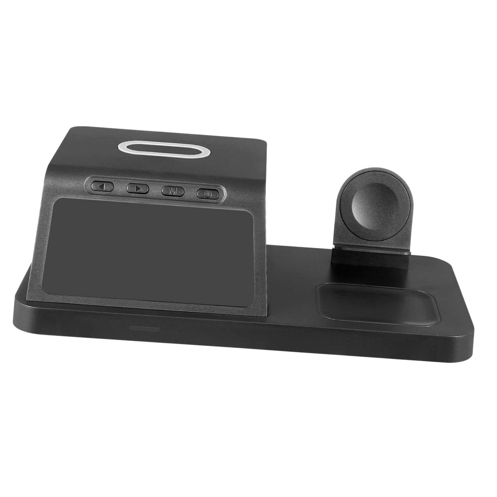 SHINEOFI Station De Charge sans Fil pour Montre Connectée Et Appareils Support Horloge Numérique Chargeur Multifonctionnel
