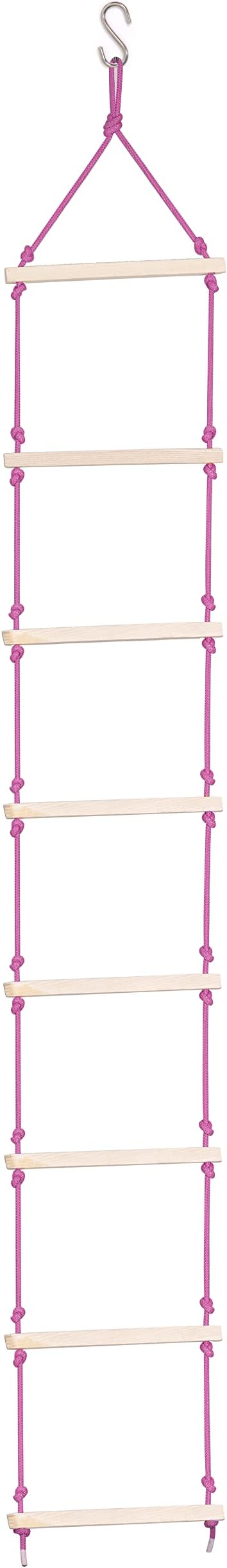 Rope Ladder for Kids | Climbing Ladder for Kids | Wooden Ladder for Kids for Physical Activity | Indoor Outdoor Games for Kids, Kid Ladder for 3 to 10 Years