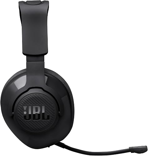 JBL Quantum 360 Wireless Over-Ear Gaming Headphones with 2.4GHz/Bluetooth Dual Wireless Connection, 22H Battery, Multiplatform Compatible, Detachable Mic with Mute Option, in Black - 8