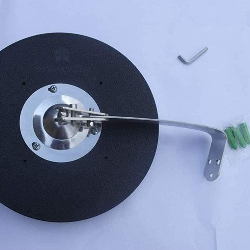 CukUJH Traffic Wide-Angle Mirror, Safety Mirror, Circular Adjustable Back, Suitable for Indoor and Outdoor Use, Safety Monitor