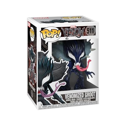 Funko Pop! Bobble: Marvel: Venom - Groot - Figura de Vinilo Coleccionable - Idea de Regalo- Mercancia Oficial - Juguetes para Niños y Adultos - Comic Books Fans - Muñeco para Coleccionistas