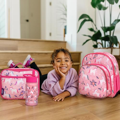 Image of Wildkin 12-inch Kids Backpack - Padded, Adjustable, Ideal for Daycare & Travel - Magical Unicorns