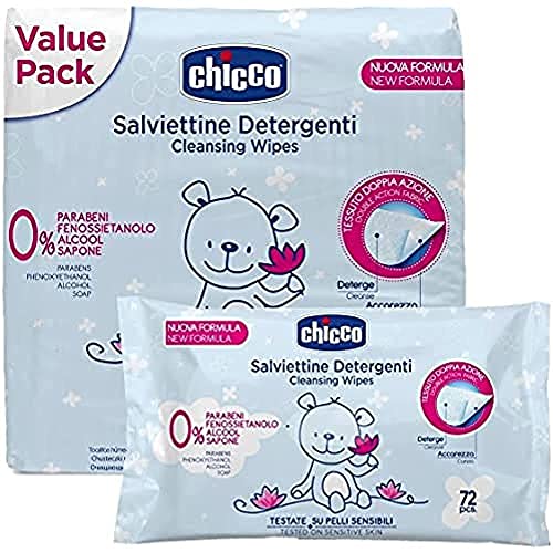 Chicco Toallitas Limpiadoras Tripack 3X72 Ud Pvp Marcado* 6 Unidad 500 g