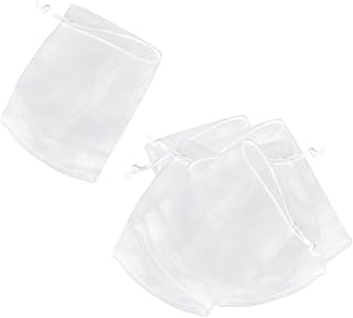 FRCOLOR Bolsa De Sabão De Sisal 15 Pçs Bolsa De Sabão De Malha Esfoliante Bolsa De Proteção De Sabão De Malha Bolsas De Bolhas Bolsa De Espuma Bolsa De Limpeza Bolsa De Malha De Sabão