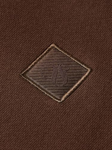 Scotch & Soda Seasonal Core Kapuzenpullover mit regulärer Passform mit Logo, Demitasse 201, S – Ansicht 2