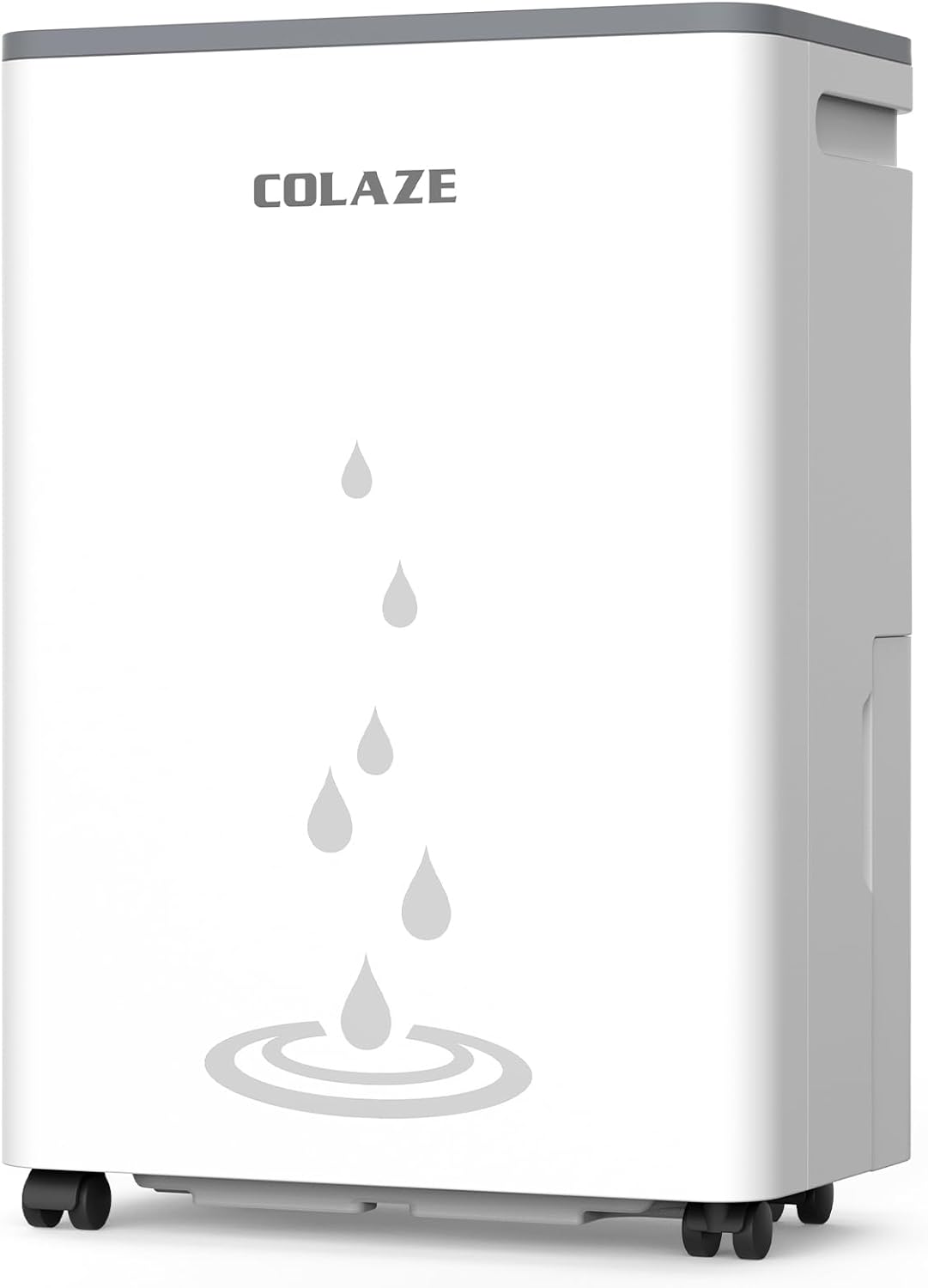 COLAZE 50 Pint Dehumidifier, Dehumidifier for Basement with Drain Hose, Dehumidifiers for Home up to 4,500 Sq. Ft, Ideal for Bedroom, Bathroom & Large Rooms, Smart Control, 24H-Timer & Auto Defrost product image