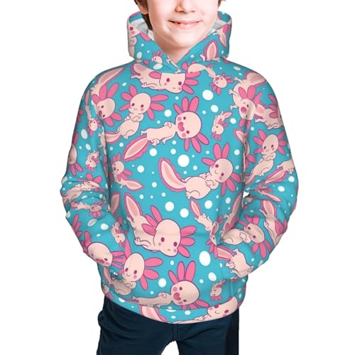 Watermelon Capybara Hoodie Youth Hooded Sweatshirt 3D Digital Printed With Pockets Tops