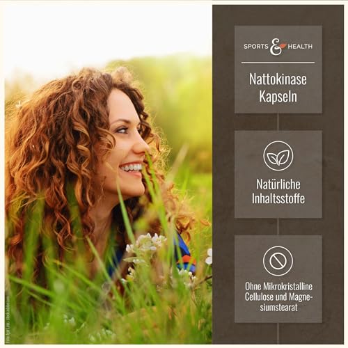 Nattokinase Kapseln von CDF Sports & Health Solutions – 100mg pro Kapsel