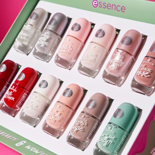 essence shine last & go! gel nail polish, Gellack, Nagellack, Nr. 80 Castles In The Sand, nude, gelig, glänzend, ohne… – Bild 3