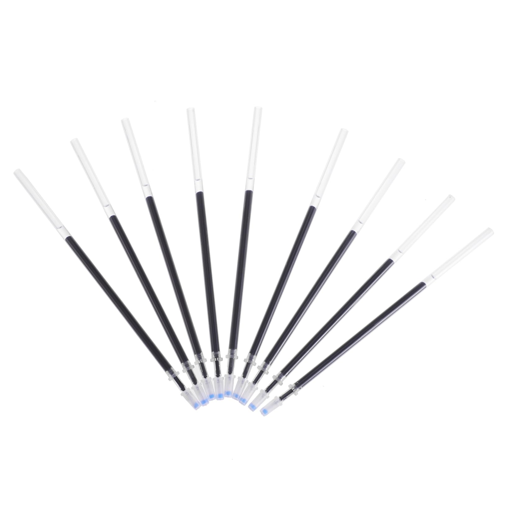 MAGICLULU Ricariche per Penne a Inchiostro da 3 Set Ricariche per Penne in Gel da 0 5 Mm Set per Uso Quotidiano Inchiostro Fluido Scrittura E Sottile 100 Pezzi*3