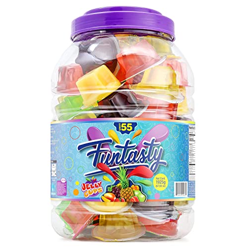 Funtasty Jelly Cups - 55 piezas frutales veganas miniatura 3