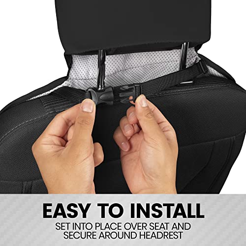 Bdk Ultrafit Waterpoof Car Seat Towel Cover, Black Trim – Washable Sweat Seat Protector, Ideal For Gym Swimming Surfing Running Crossfit, Fits Most Auto Truck Van And Suv #TOP3