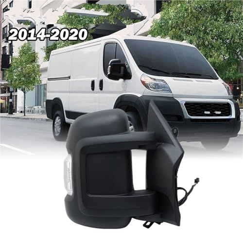 Rétroviseur extérieur gauche complet pour utilitaire Dodge Ram Promaster 1pc - 2