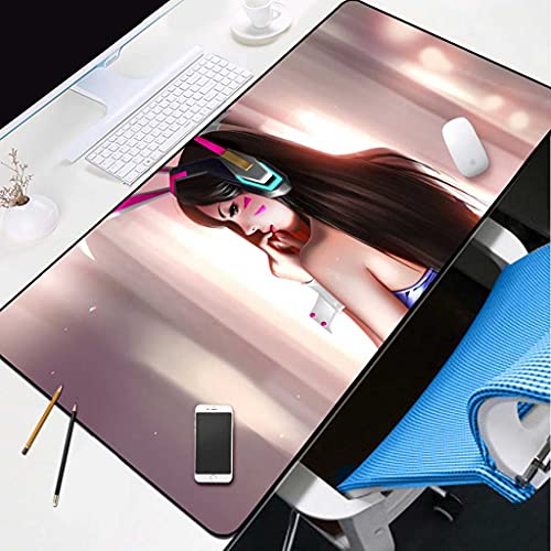 Tapis de souris XXL 900x400 au design BD musique pour bureau et laptop