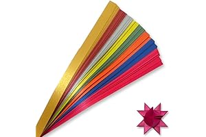 Sparkling Metallic Paper Weaving Strips