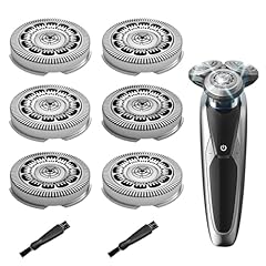 Zernblend 6 Pezzi Testine Di Ricambio SH60, Compatibili Con Testine Di Rasoio Elettrico Philips Norelco Serie 6000/9000