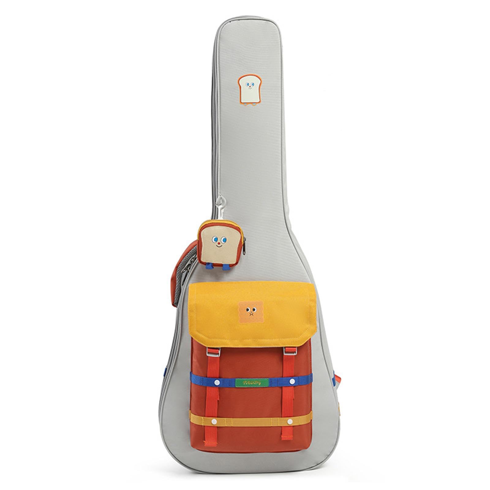 Borsa per Chitarra Custodia Da Viaggio per Chitarra Borsa per Chitarra Folk Chitarra Da 40/41 Pollici