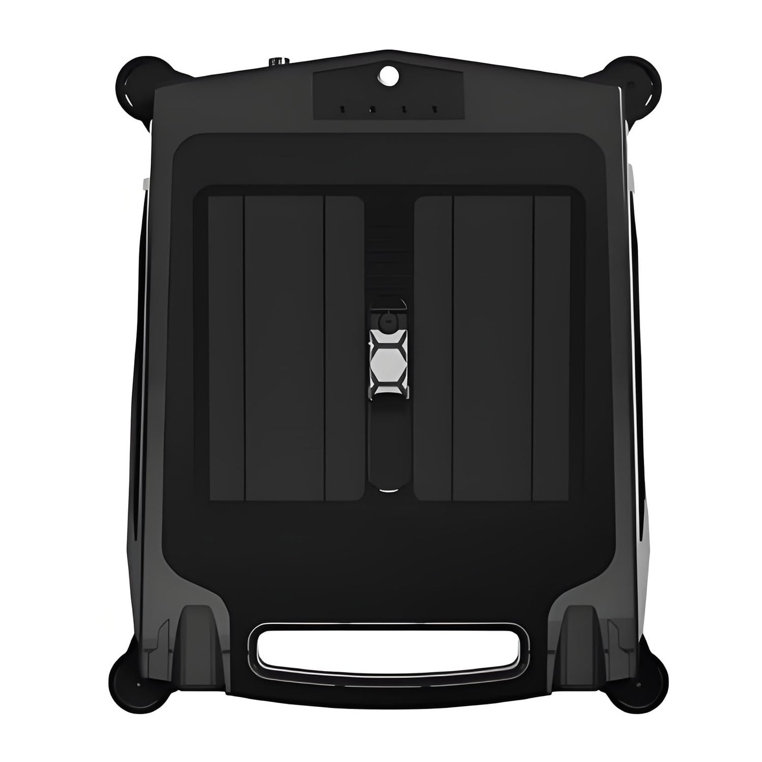 QuinteZhenTially Robotic Pool Cleaner with Intelligent Route Planning Black