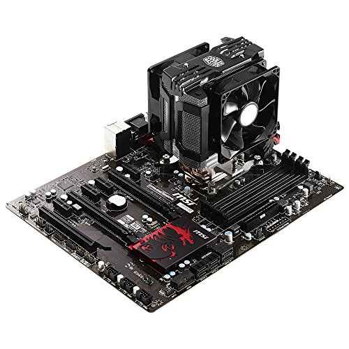 Image of Cooler Master Hyper D92 - CPU Air Cooler with Dual 92mm Offset Push-Pull Fans and Accelerated Cooling System