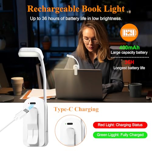 Lampe de lecture pour lire sans déranger liseuse à intensité variable - 4