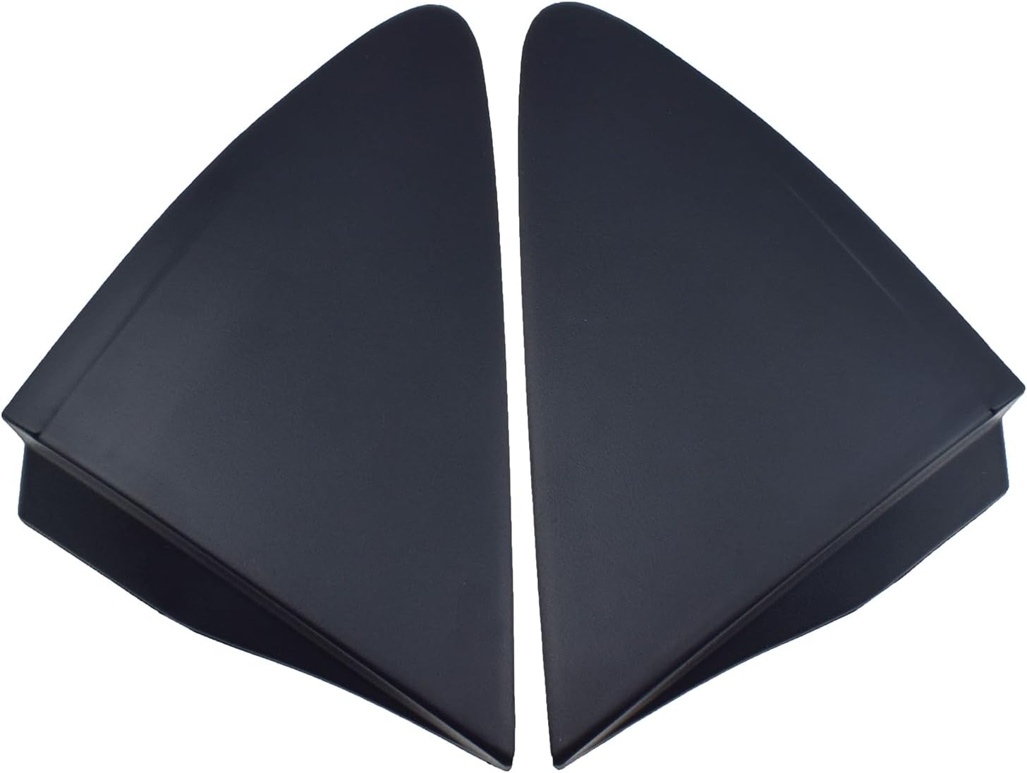 Generic Front Left & Right Side Mirror Triangle Covers Pair For Toyota Yaris 2012-2014