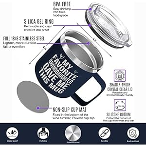 Giftsforgrandpagrandmafromgranddaughtergrandpagiftsfromgranddaughtergrandpabirthdaygiftsfunnycoffeemuggiftsforgrandparentsgrandparentsgiftsmug14oznavy Urban Country Home Decor Gifts for grandpa grandma from granddaughter grandpa gifts from granddaughter grandpa birthday gifts funny coffee mug gifts for grandparents grandparents gifts mug 14oz navy urban country home decor